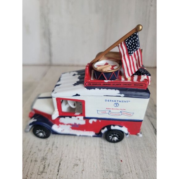 Dept 56 58660 AS IS American Pride Village Express - Picture 2 of 8